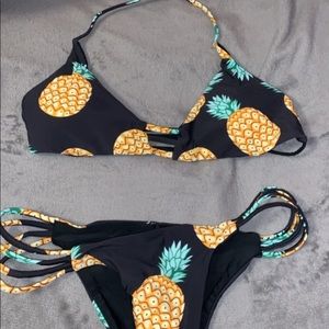 Cupshe Pineapple Bikini Set